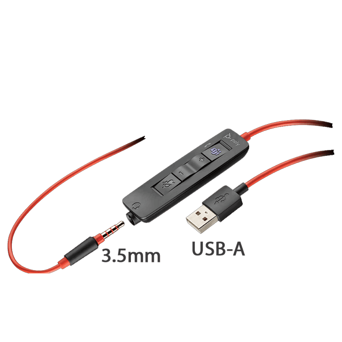 Plantronics Blackwire 5210 · Auricular Monoaural (USB/USB-C y Mini Jack)