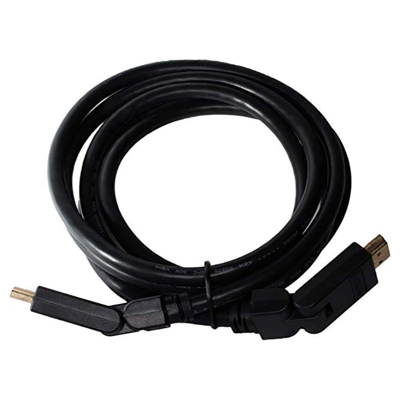 CABLE HDMI A MINI HDMI MACHO DORADO 1.8MTS NEGRO